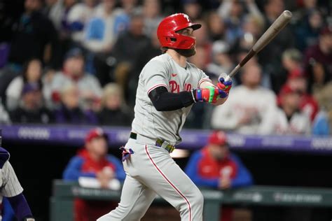 Austin Gomber deals quality start, but Bryce Harper steals show late in Rockies’ 6-3 loss to Phillies to open homestand